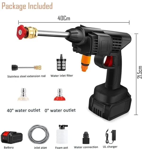 Wireless Pressure Washer Gun 2