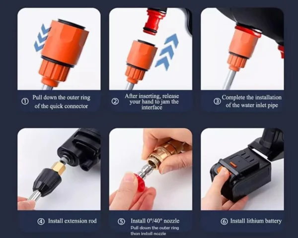 Wireless Pressure Washer Gun 3